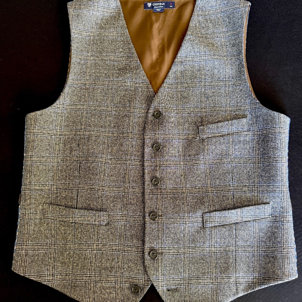 Men’s Cremieux Collection Medium Vest / Waistcoat